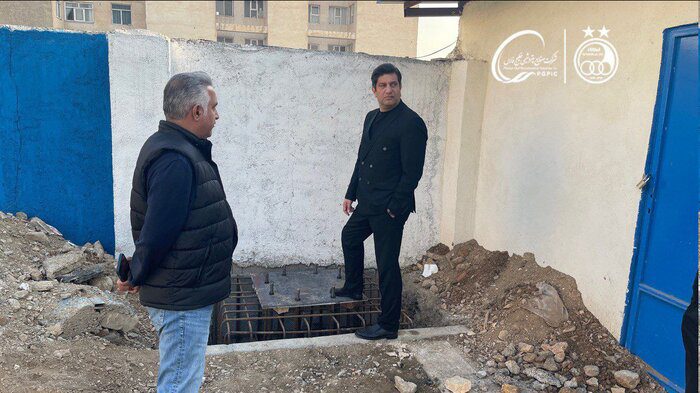 بازدید مدیرعامل استقلال از کمپ حجازی