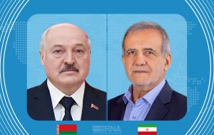 لوکاشنکو حادثه بندر شهید رجایی را تسلیت گفت