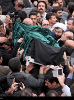 پیکر مطهر مادر شهیدان عابدی در بهشت زهرا به خاک سپرده شد