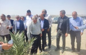 بازدید نمایندگان مجلس از بزرگترین نخلستان مجول جهان در «دشت پُلپُلک‌» بشاگرد هرمزگان