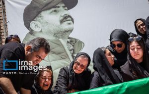 حمیدرضا درجاتی از مقابل خانه هنرمندان تشییع شد
