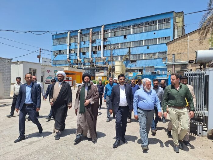 فرماندار شوش: غیرت کارگران هفتتپه در حفظ تولید ستودنی است