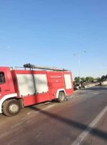 واژگونی تانکر سوخت در محور اندیمشک به شوش یک فوتی داشت