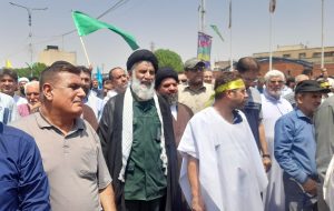 فریاد خون‌خواهی مردم اهواز در پی جنایات رژیم جعلی صهیونیستی+ فیلم